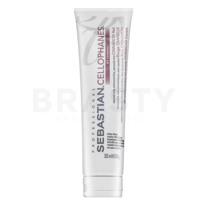 Sebastian Professional Cellophanes Colour Shine maska za poživitev barve Cinnamon Red 300 ml