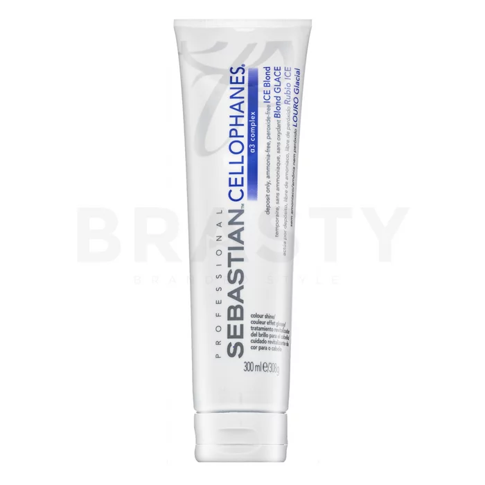 Sebastian Professional Cellophanes Colour Shine maska za poživitev barve Ice Blond 300 ml