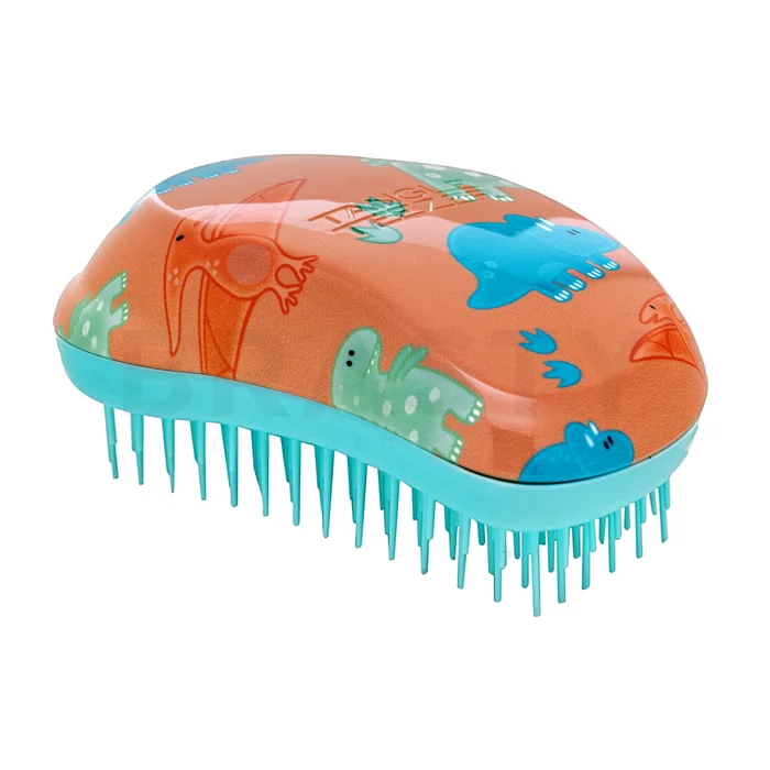 Tangle Teezer The Original Mini Haarbürste zum einfachen Kämmen von Haaren Dino Mighty