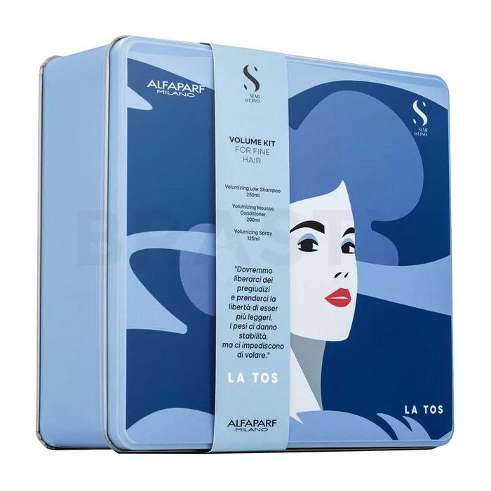 Alfaparf Milano Semi Di Lino Volume Volumizing Set sada pro objem vlasů od kořínků