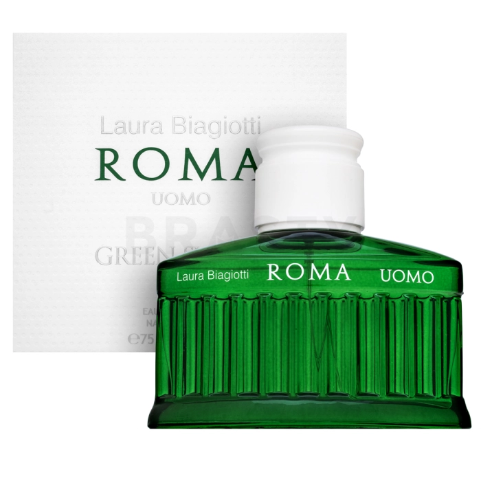 Laura Biagiotti Roma Uomo Green Swing Eau de Toilette für Herren 75 ml