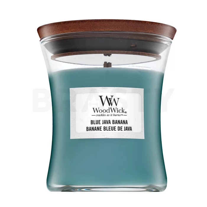 Woodwick Blue Java Banana geurkaars 85 g