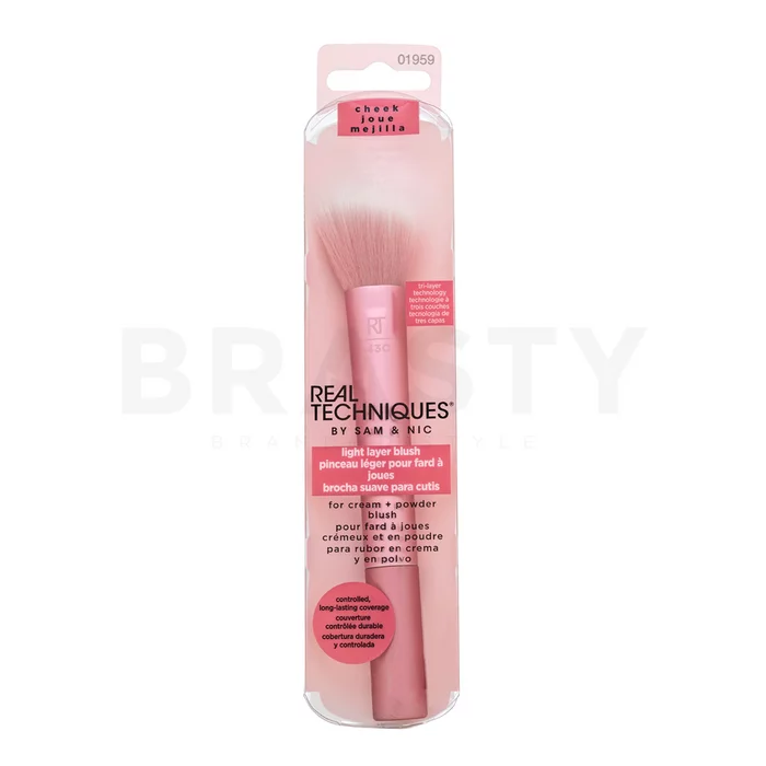 Real Techniques Light Layer Blush Brush kist za rumenilo