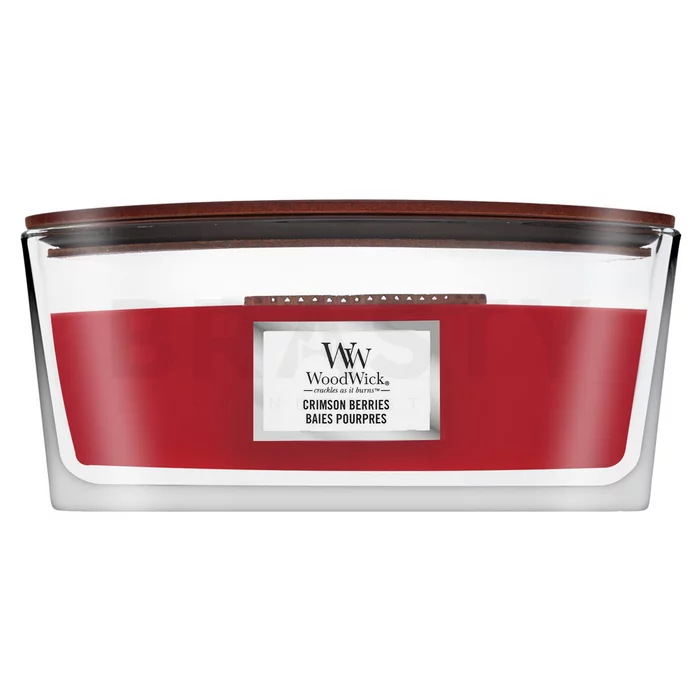 Woodwick Crimson Berries lumânare parfumată 453,6 g