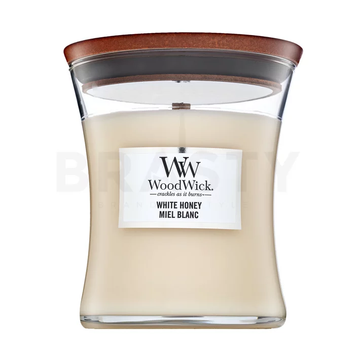 Woodwick White Honey Duftkerze 275 g