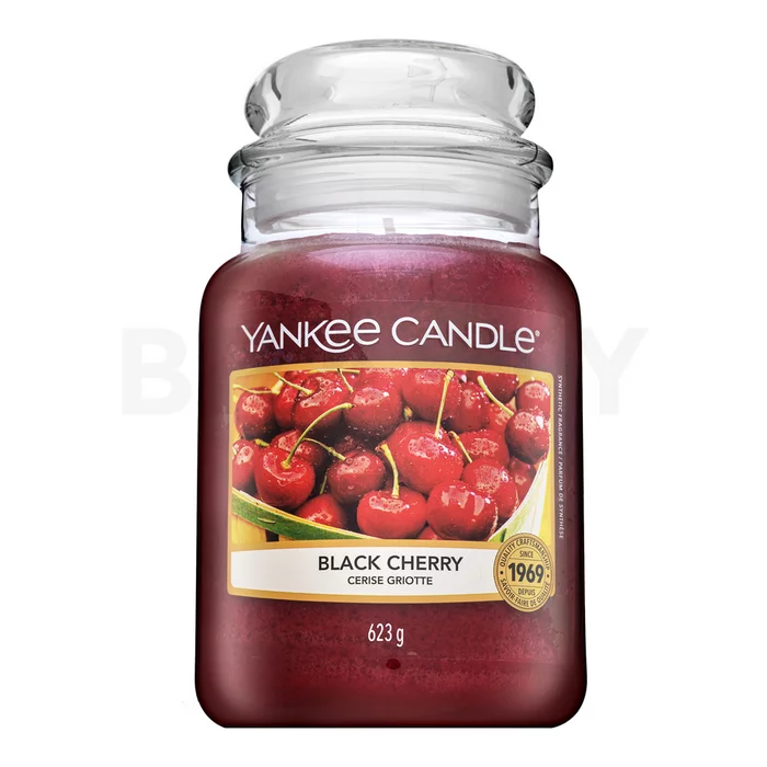 Yankee Candle Black Cherry świeca zapachowa 623 g