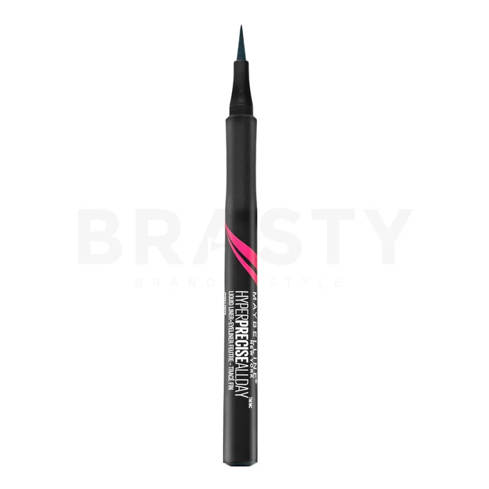 Maybelline Hyper Precise All Day Eyeliner széles applikátorú szemhéjtus 02 Jungle Green