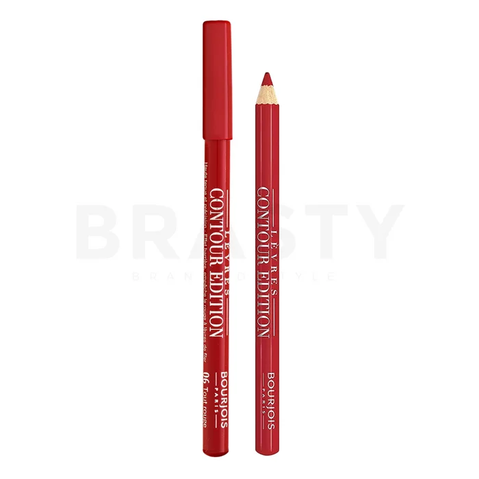 Bourjois Contour Edition Lip Liner potlood voor lipcontouren 06 Tout Rouge 1,14 g