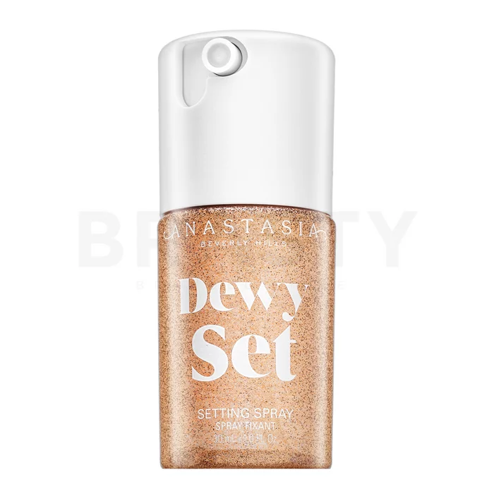 Anastasia Beverly Hills Mini Dewy Set Make-up fixeerspray voor een uniforme en stralende teint Coconut-Vanilla 30 ml