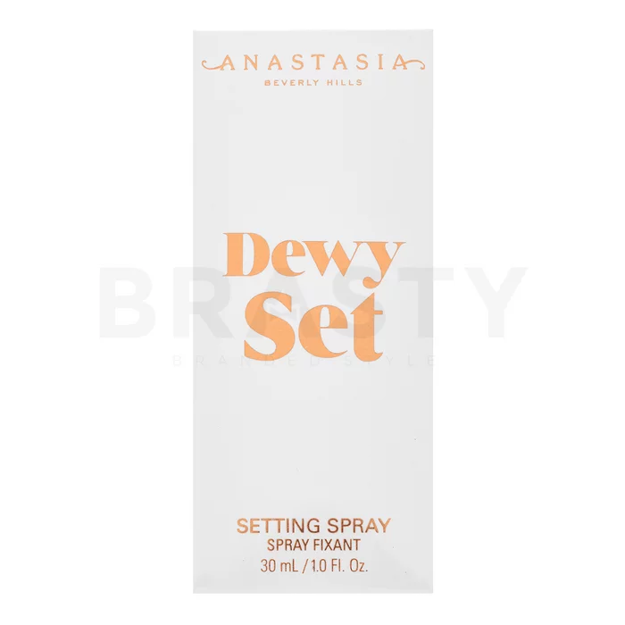 Anastasia Beverly Hills Mini Dewy Set Make-up fixeerspray voor een uniforme en stralende teint Coconut-Vanilla 30 ml