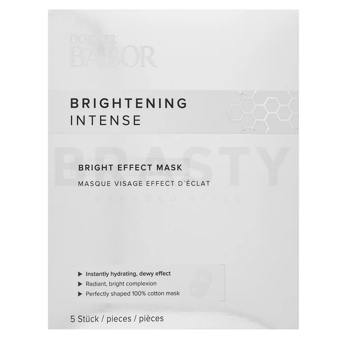 Babor Brightening Intense tápláló maszk Effect Mask 5 pcs