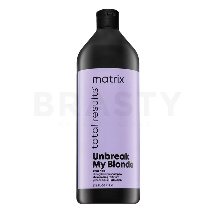 Matrix Total Results Unbreak My Blonde Strengthening Shampoo fortifying shampoo for blond hair 1000 ml