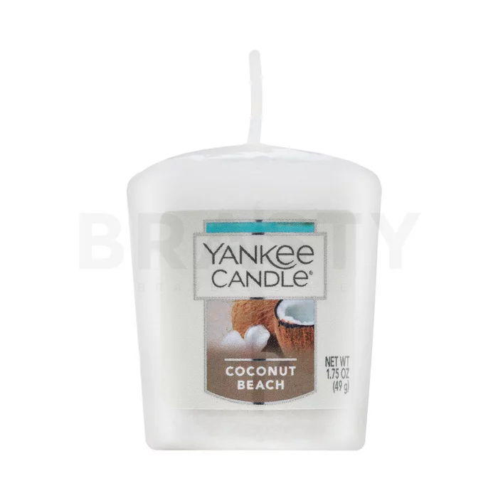 Yankee Candle Coconut Beach votívna sviečka 49 g