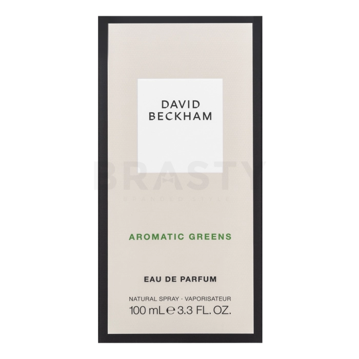 David Beckham Aromatic Greens Eau de Parfum da uomo 100 ml