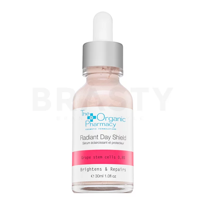 The Organic Pharmacy Radiant Day Shield rozjasňujúce sérum na tvár 30 ml
