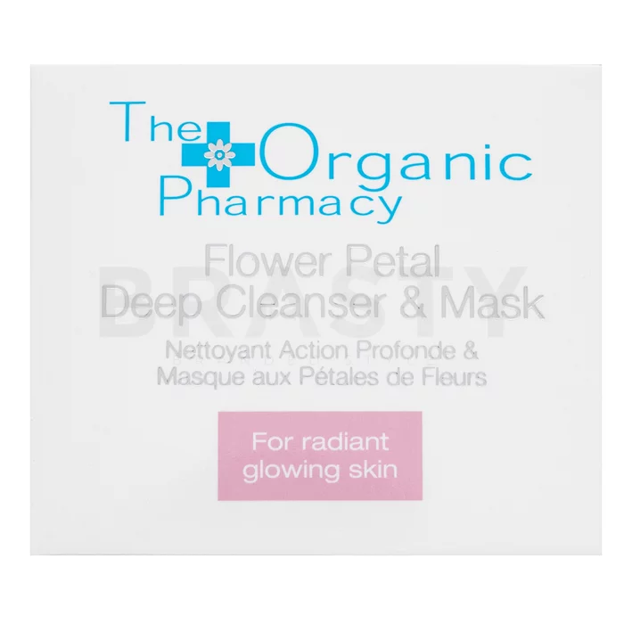 The Organic Pharmacy Flower Petal Deep Cleanser & Exfoliating Mask mască de curățare 60 g