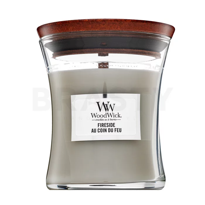 Woodwick Fireside geurkaars 85 g