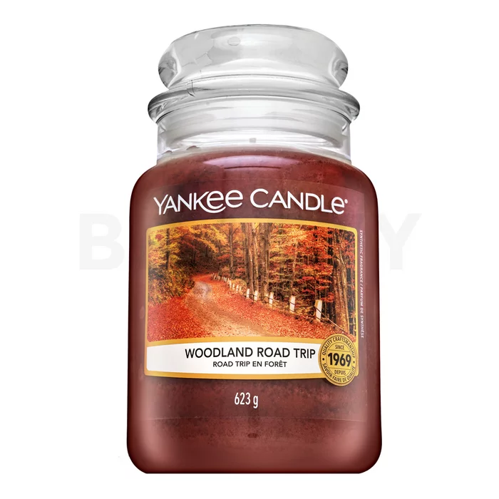 Yankee Candle Woodland Road Trip lumânare parfumată 623 g