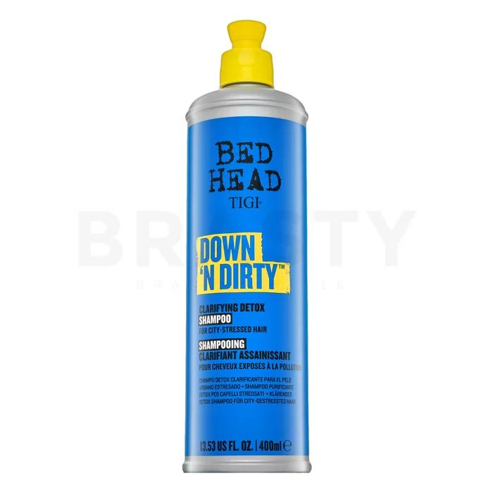 Tigi Bed Head Down N' Dirty Clarifying Detox Shampoo čistiaci šampón pre všetky typy vlasov 400 ml