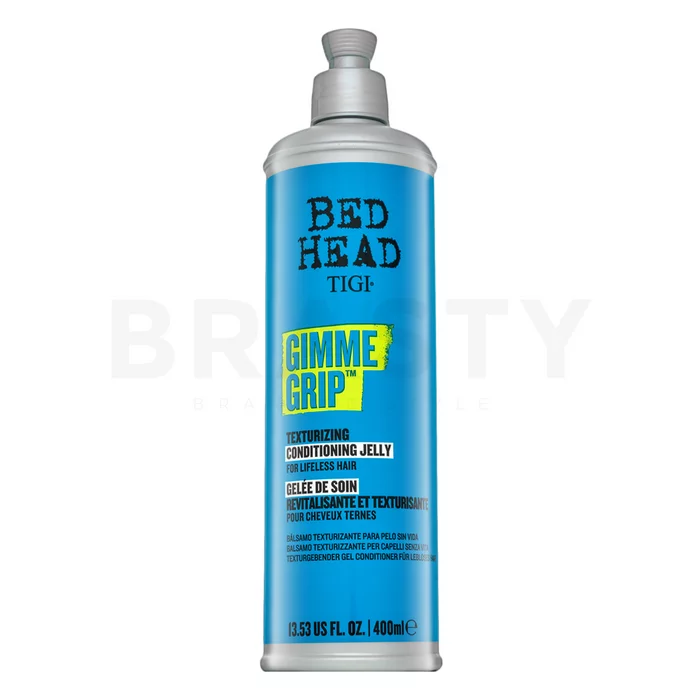 Tigi Bed Head Gimme Grip Texturizing Conditioning Jelly verzorging zonder spoelen voor volume en sterke fixatie 400 ml