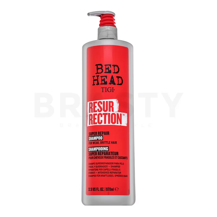 Tigi Bed Head Resurrection Super Repair Shampoo pre oslabané vlasy 970 ml