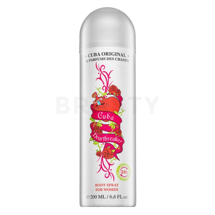 Cuba Cuba Heartbreaker spray per il corpo da donna 200 ml
