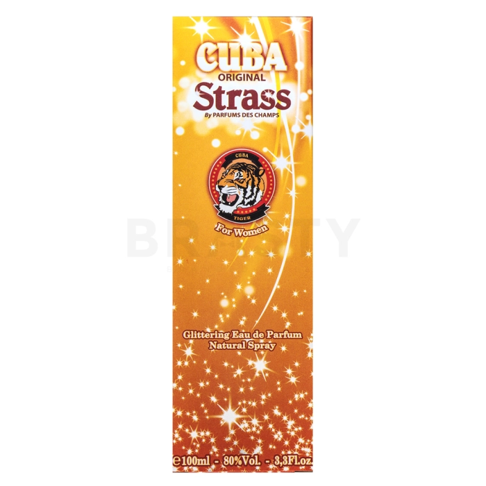 Cuba Strass Tiger Glittering Eau de Parfum da donna 100 ml