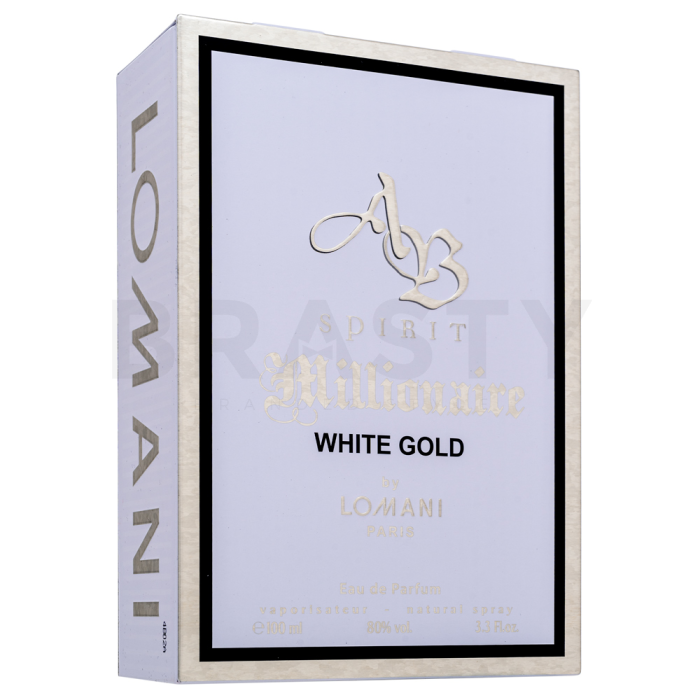 Lomani AB Spirit Millionaire White Gold parfumirana voda za moške 100 ml
