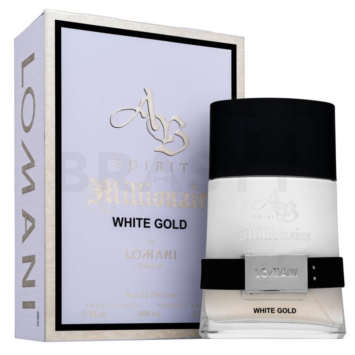 Lomani AB Spirit Millionaire White Gold parfumirana voda za moške 100 ml