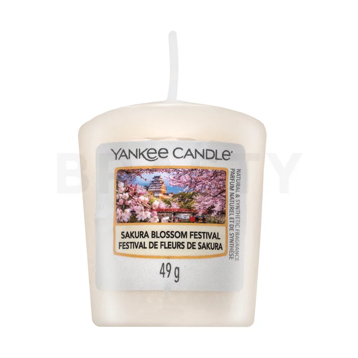 Yankee Candle Sakura Blossom Festival votívna sviečka 49 g