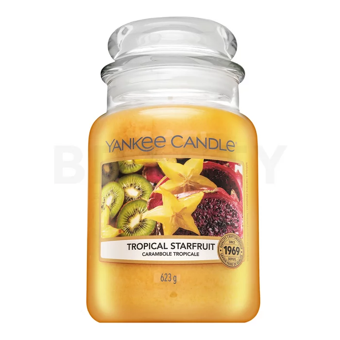 Yankee Candle Tropical Starfruit ароматна свещ 623 g