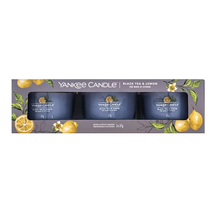Yankee Candle Tea & Lemon 3 x 37 g