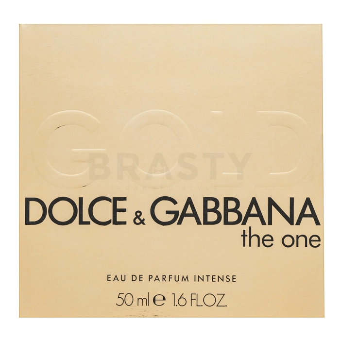Dolce & Gabbana The One Gold Intense woda perfumowana dla kobiet 50 ml