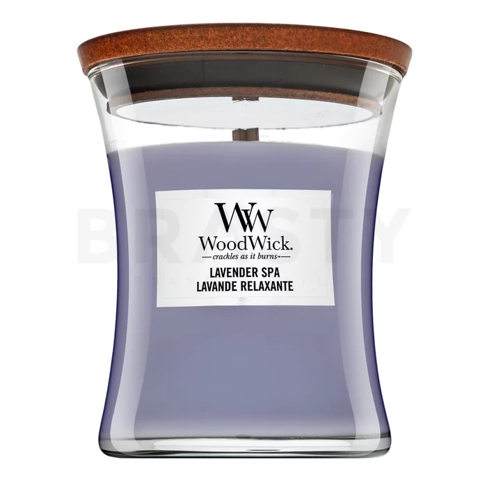 Woodwick Lavender Spa geurkaars 275 g
