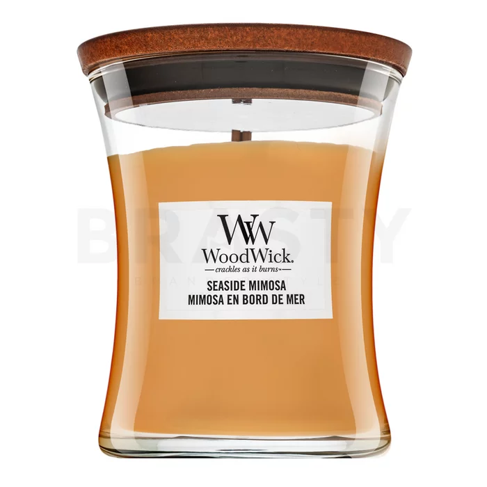 Woodwick Seaside Mimosa geurkaars 275 g