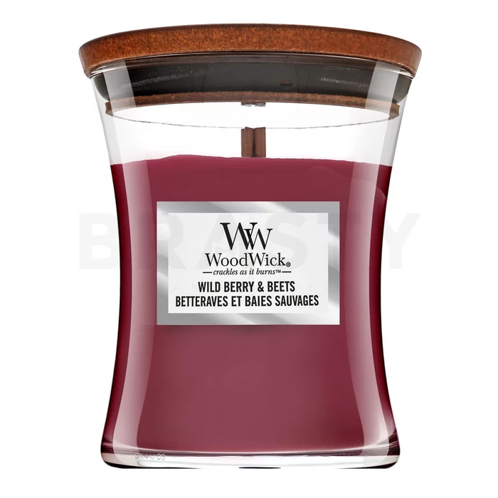 Woodwick Wild Berry & Beets geurkaars 275 g