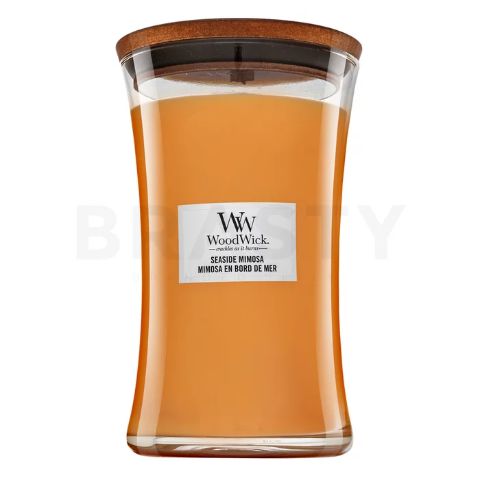 Woodwick Seaside Mimosa geurkaars 610 g