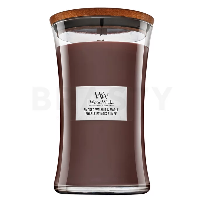 Woodwick Smoked Walnut & Maple geurkaars 610 g