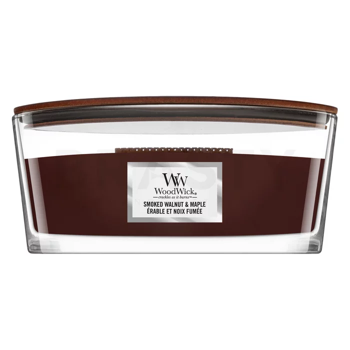 Woodwick Smoked Walnut & Maple geurkaars 453,6 g