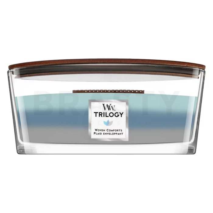 Woodwick Trilogy Woven Comforts geurkaars 453,6 g