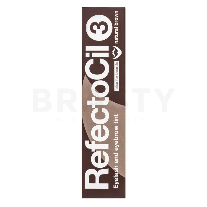 RefectoCil Eyelash And Eyebrow Tint szemöldök- és szempillafesték 3 Brown 15 ml
