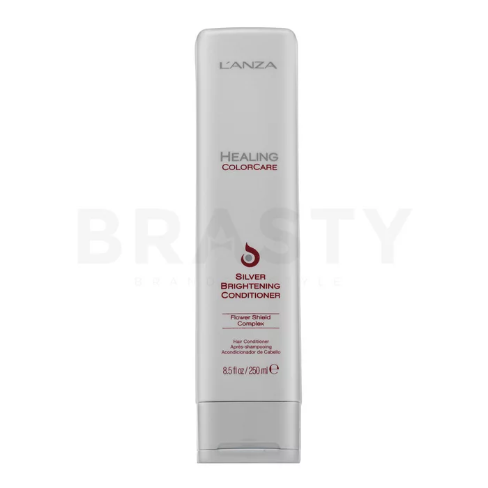 L’ANZA Healing ColorCare Silver Brightening Conditioner balsamo protettivo per capelli biondo platino e grigi 250 ml