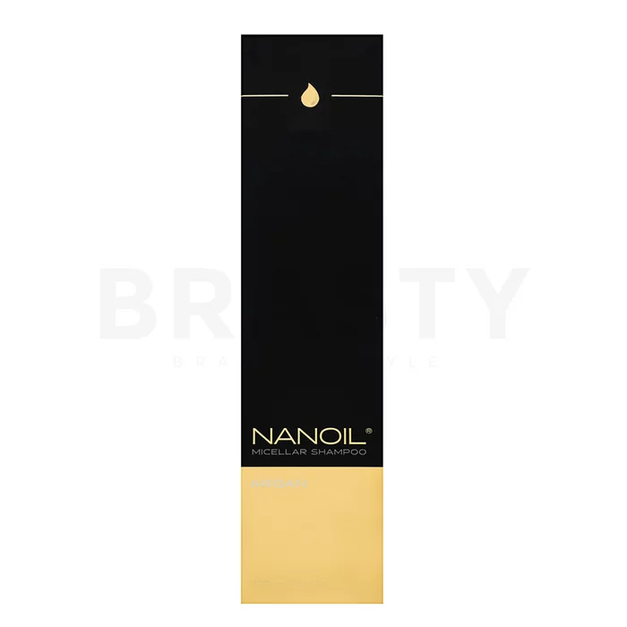 Nanoil Micellar Shampoo Argan tisztító sampon száraz és sérült hajra 300 ml