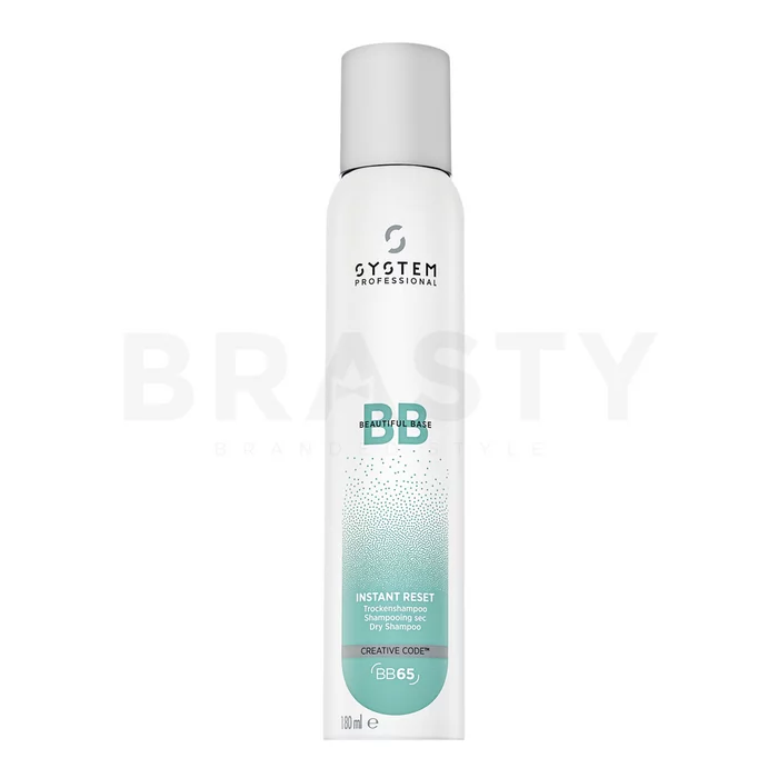 System Professional Beautiful Base Instant Reset Dry Shampoo șampon uscat pentru păr gras 180 ml