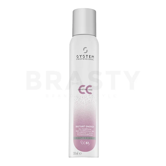 System Professional Creative Care Instant Energy Dry Conditioner Balsam uscat-fara clatire pentru finețe și strălucire a părului 200 ml