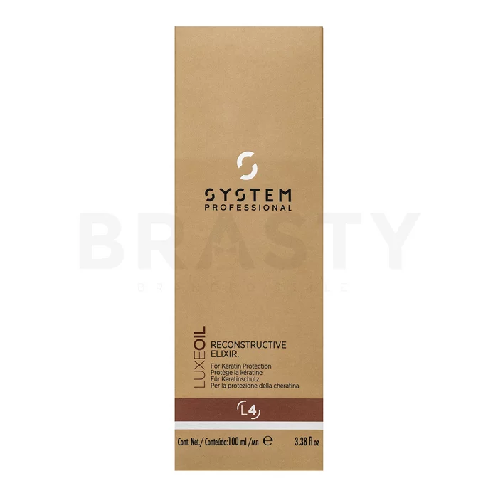 System Professional LuxeOil Reconstructive Elixir olie voor droog en beschadigd haar 100 ml