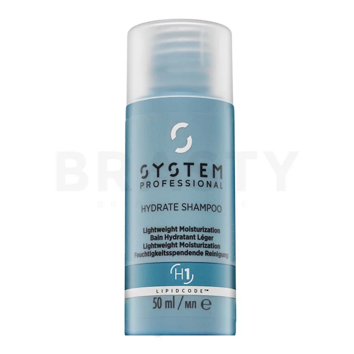 System Professional Hydrate Shampoo Voedende Shampoo met hydraterend effect 50 ml