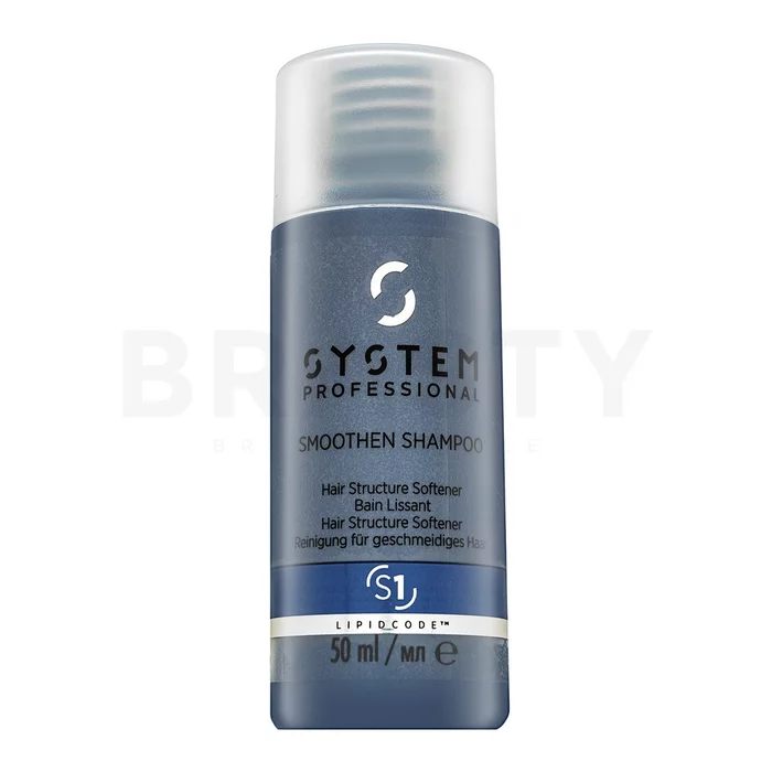 System Professional Smoothen Shampoo wygładzający szampon do włosów grubych i trudnych do ułożenia 50 ml