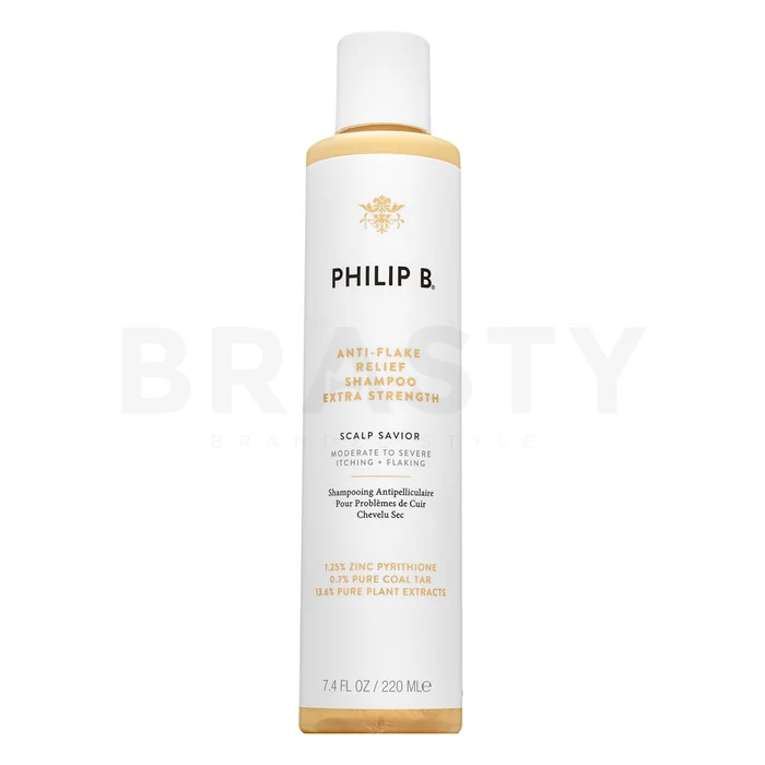 PHILIP B Anti-Flake Relief Extra Strong Shampoo čisticí šampon proti svědění pokožky 220 ml