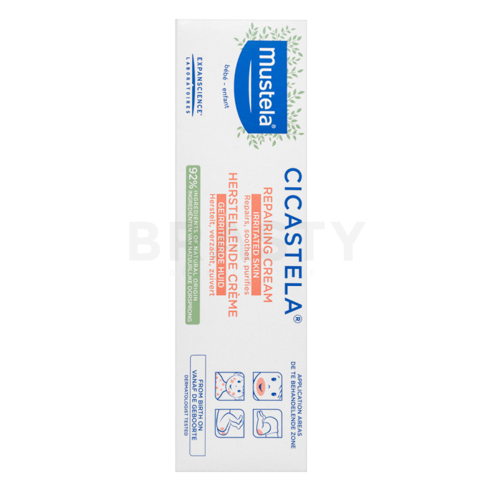 Mustela Cicastela Repairing Cream szárító helyreállító spray réz- és cinktartalommal gyerekeknek 40 ml